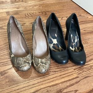 2 Pairs Jessica Simpson pumps